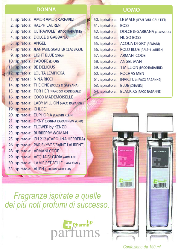 4 PROFUMI IAP PHARMA A SCELTA DA 150 ML°°° | eBay 4 PROFUMI IAP PHARMA A SCELTA DA 150 ML°°° | eBay