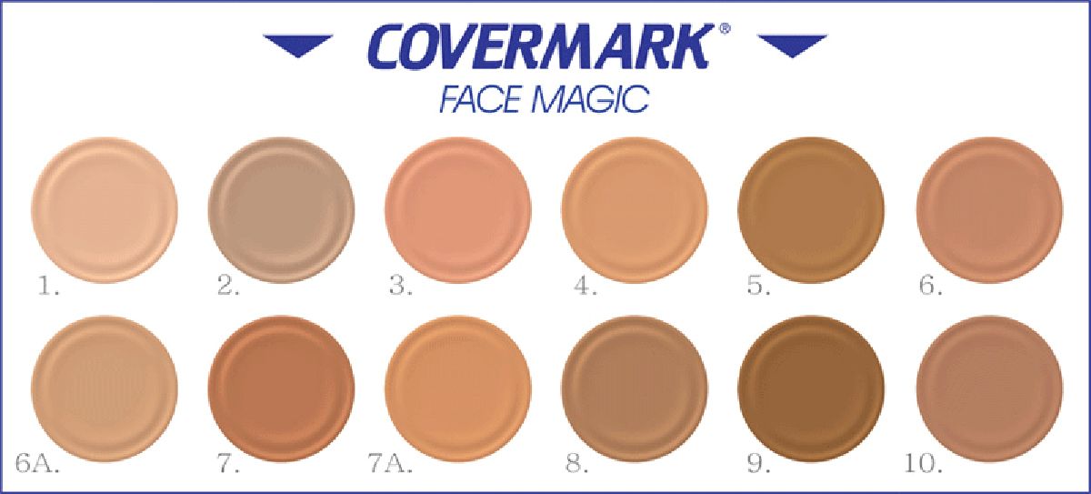 Covermark palette colori face magic