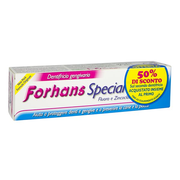 FORHANS SPECIAL dentifricio 