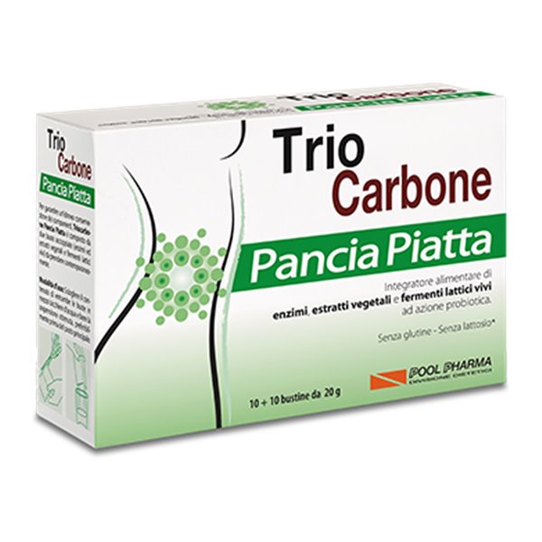 TRIO CARBONE pancia piatta