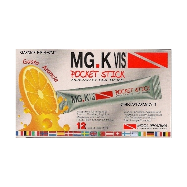 MG KVIS POCKET STICK 14 buste MGK VIS MG.K VIS