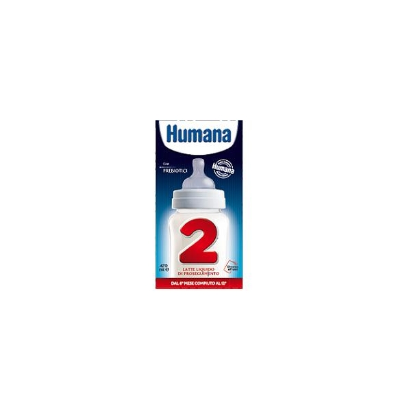 HUMANA 2 GOS 12SLIM 470ML