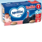 MELLIN OMOG TACCHINO 2X80G