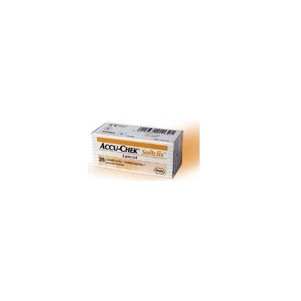 ACCU-CHEK SOFTCLIX LANCET 25PZ