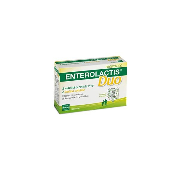 ENTEROLACTIS DUO POLV 10BUST