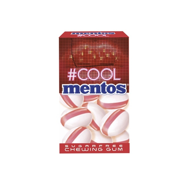 MENTOS COOL STRAWBERRY 22G