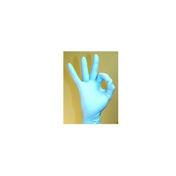 GUANTO NITRILE 100PZ GR