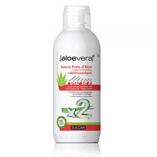 ALOEVERA2 succo puro d'aloe antiossidante