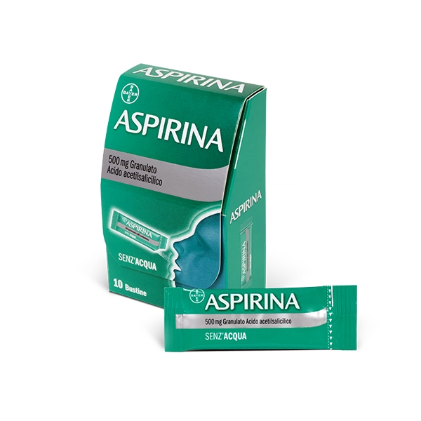 ASPIRINA*OS GRAT 10BUST 500MG