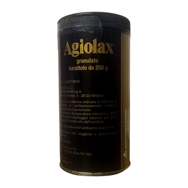 AGIOLAX SOLUZIONE ORALE GRANULATO BARATTOLO 250G