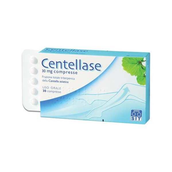 CENTELLASE 30CPR 30MG