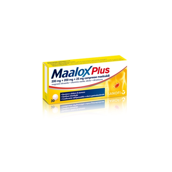 MAALOX PLUS*30CPR MAST