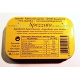 Amarelli Pure Licorice Candy Spezzata yellow tin box 1,4oz 40g