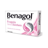 Benagol Fragola senza zucchero 16 pastiglie