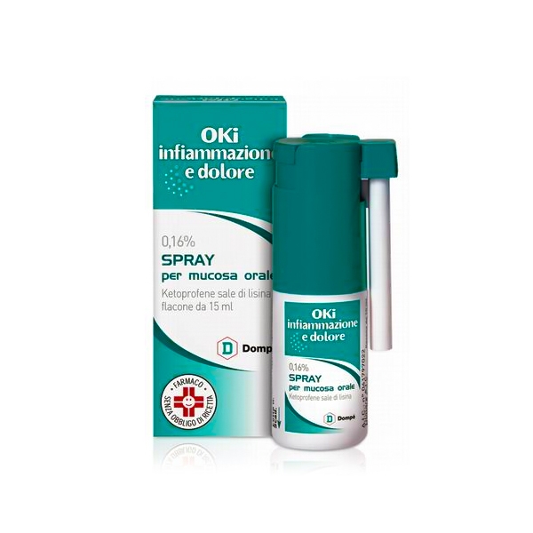 Oki infiammazione e dolore 0,16% spray