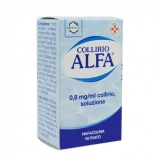 Collirio Alfa 0,8 mg/ml collirio, soluzione