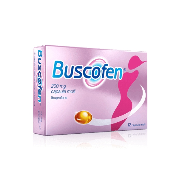 Buscofen 200 mg 12 capsule molli