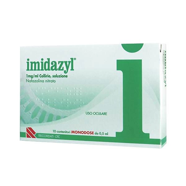 Imidazyl 1mg/ml collirio, soluzione Nafazolina nitrato