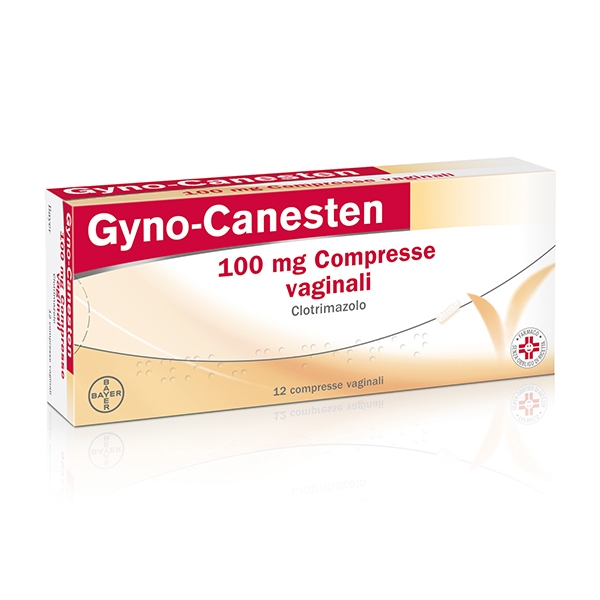 GYNOCANESTEN*12CPR VAG 100MG