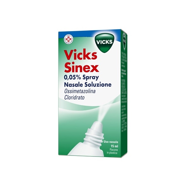 Vicks Sinex 0,05% Spray Nasale Solzione 15 ml