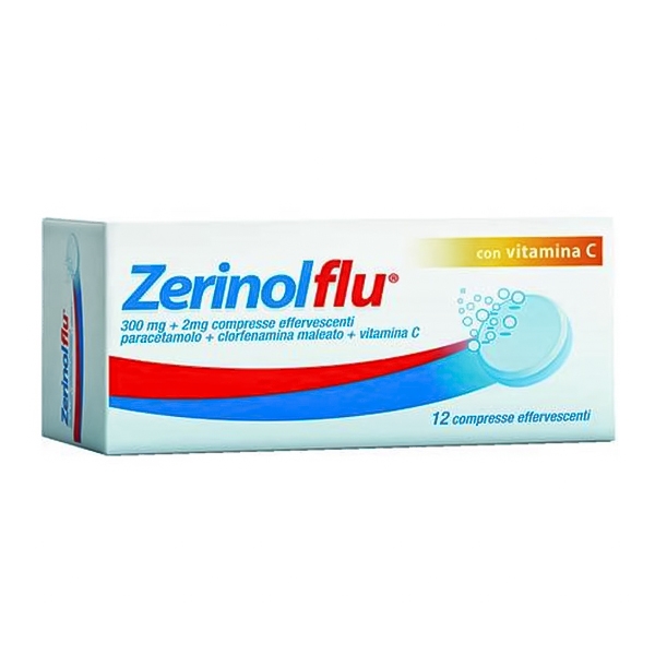 Zerinolflu 12 compresse effervescenti