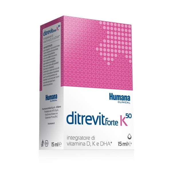 ditrevit forte k50 integratore di vitamina D e K e di DHA