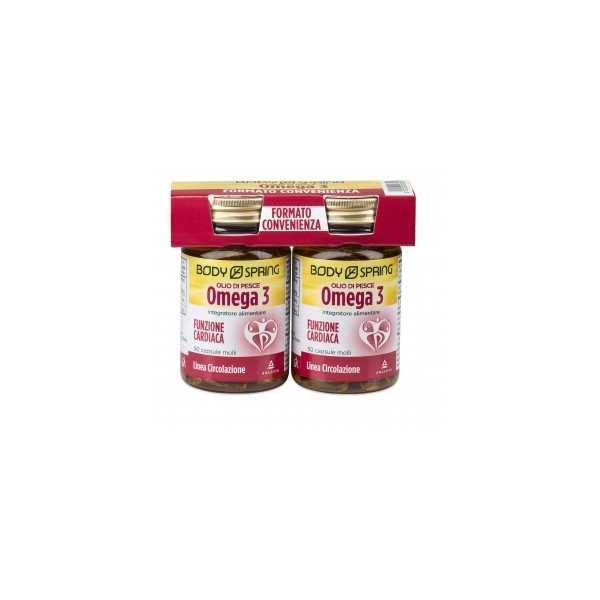 BODY SPRING OLIO DI PESCE 100 capsule Omega 3