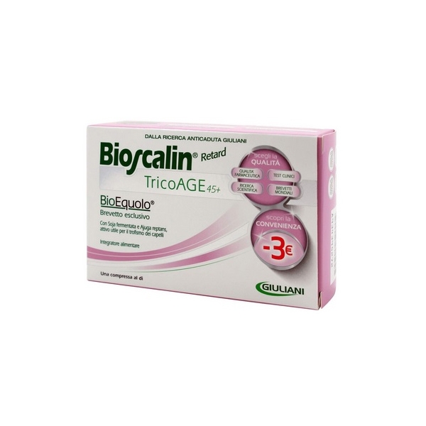 BIOSCALIN TRICOAGE 45+ 30CPR