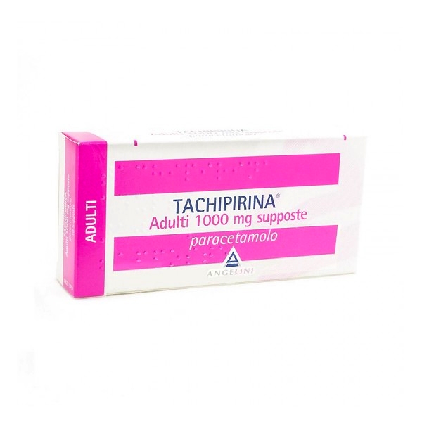 TACHIPIRINA ADULTI 10 SUPPOSTE 1000MG