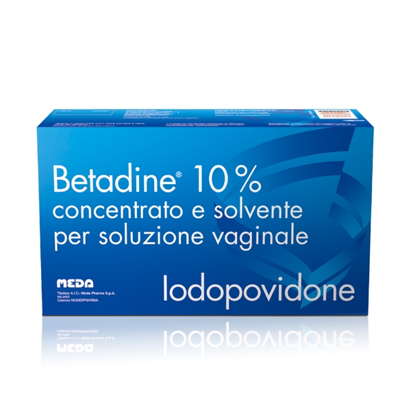 BETADINE SOLUZIONE VAGINALE 5FL+5F+5CAN