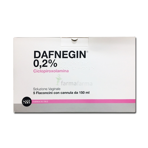 DAFNEGIN 5 FLACONCINI SOLUZIONE VAGINALE 150ML0,2%