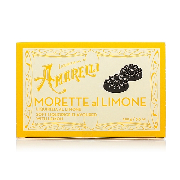 LIQUIRIZIA GOMMA SCATOLINA GIALLA 100G AMARELLI
