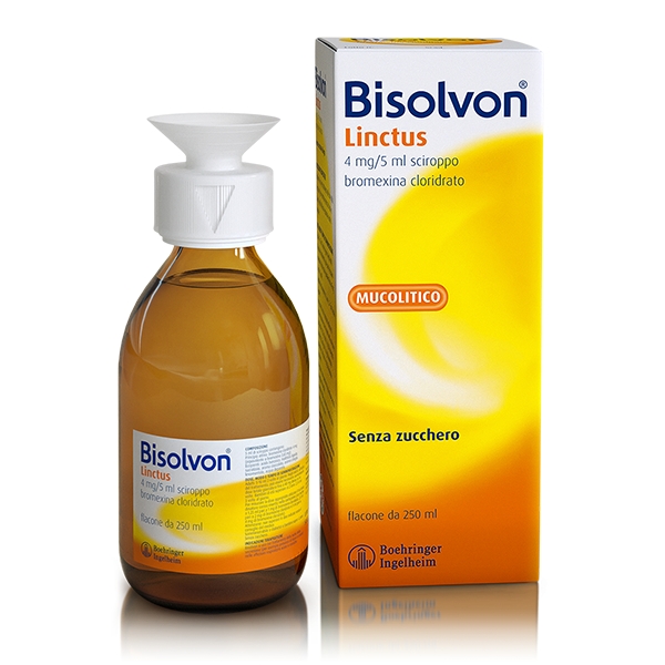 BISOLVON LINCTUS SCIROPPO FLACONE 250ML