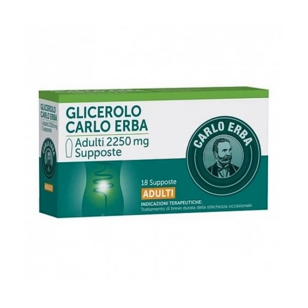 G*GLICEROLO*AD 18SUPP 2250MG