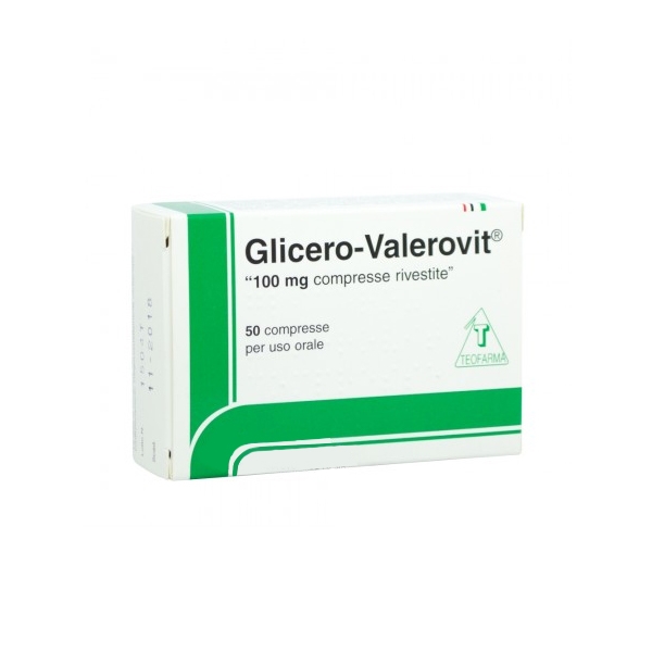 GLICEROVALEROVIT 50CPR RIVESTITE