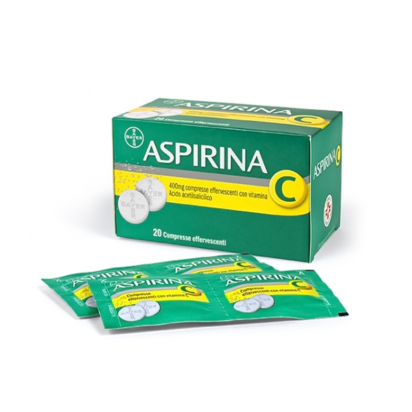 ASPIRINA C*20CPR EFF 400+240MG