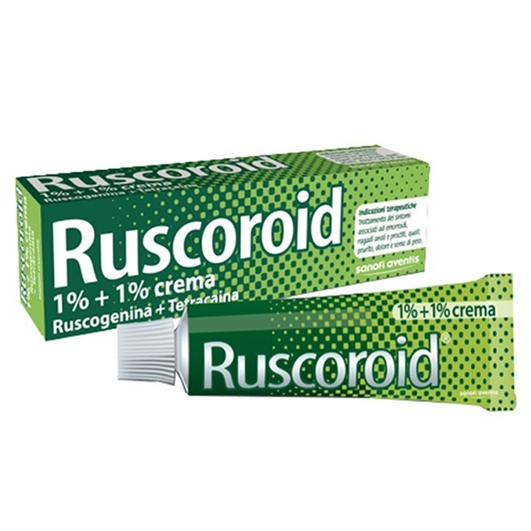 RUSCOROID*RETT CREMA 40G 1%+1%