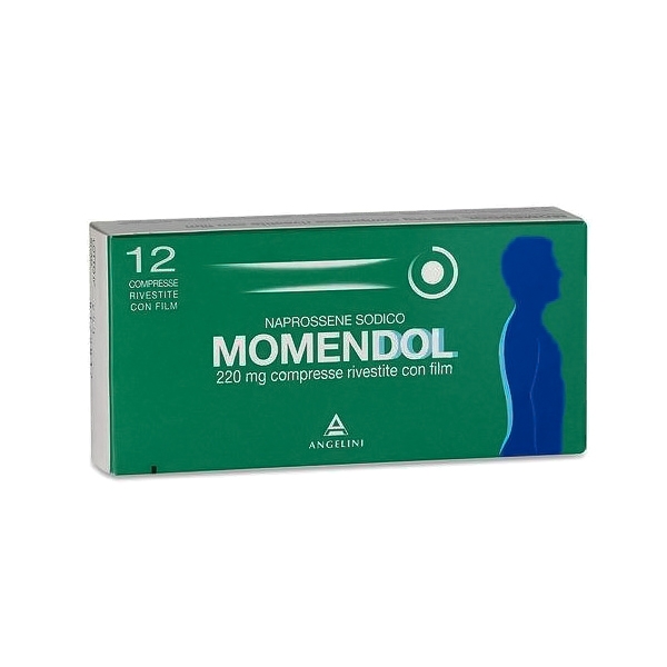 MOMENDOL 12CPR RIVESTITE 220MG