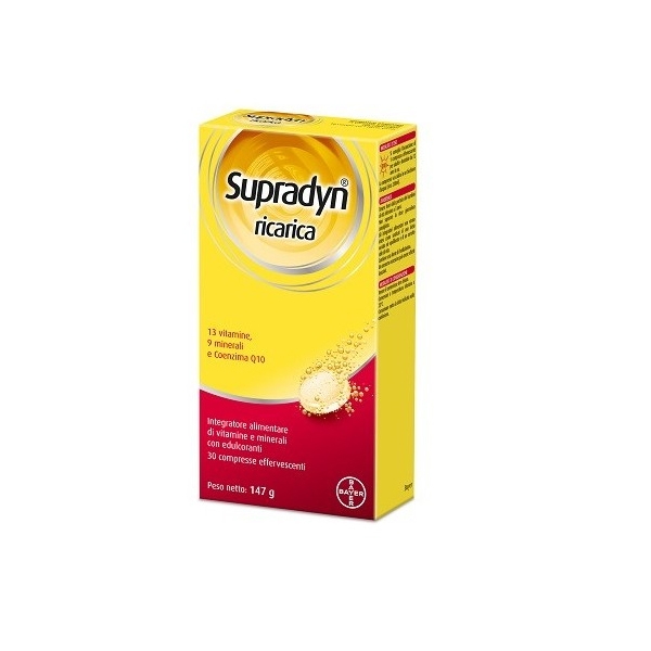 SUPRADYN RICARICA 30CPR EFFERVESCENTI