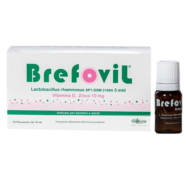 BREFOVIL 10 FLACONCINI MONO