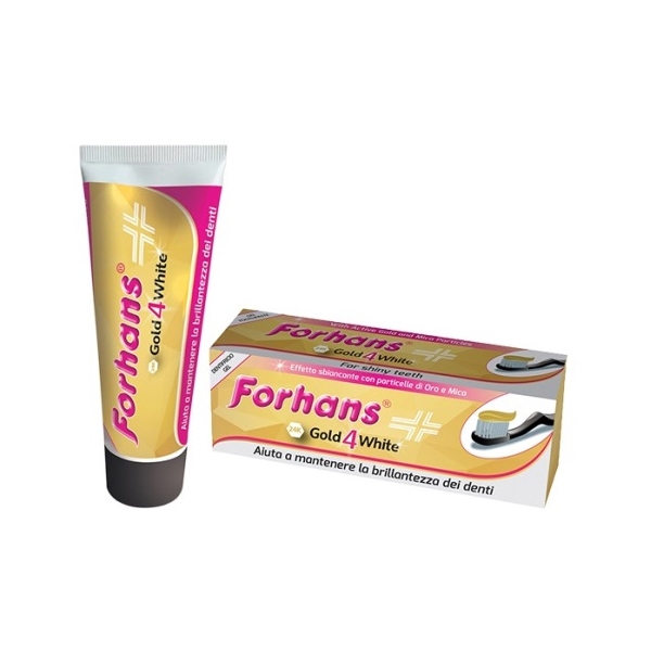 FORHANS GOLD4WHITE DENTIFRICIO 75ML