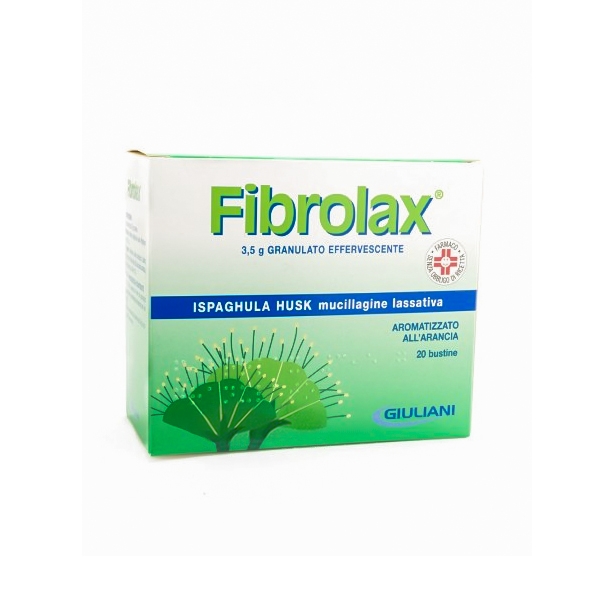 FIBROLAX ARANCIA 20 BUSTINE EFFERVESCENTI 5,5G