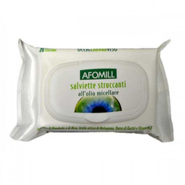 AFOMILL SALVIETTE STRUCCANTI OLIO MICELLARE 20PZ