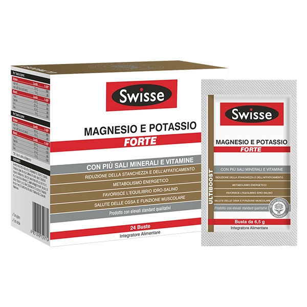 SWISSE MAGNESIO POTASSIO FORTE 24 BUSTINE