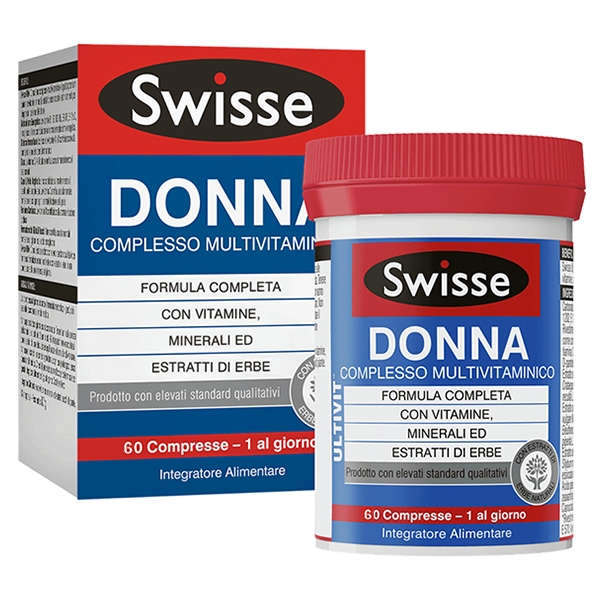 SWISSE MULTIVITAMINICO DONNA 60CPR