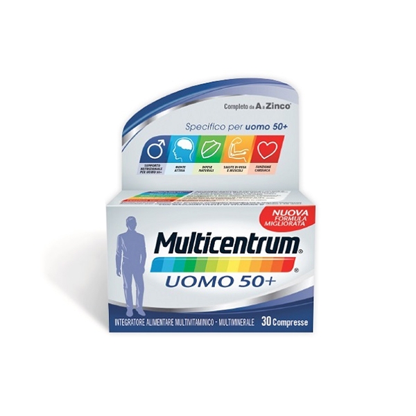 MULTICENTRUM UOMO 50+ 30CPR