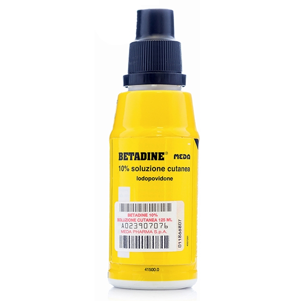 BETADINE*SOLUZ CUT 125ML 10%