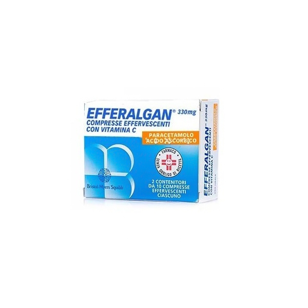 EFFERALGAN*20CPR EFF 330+200MG