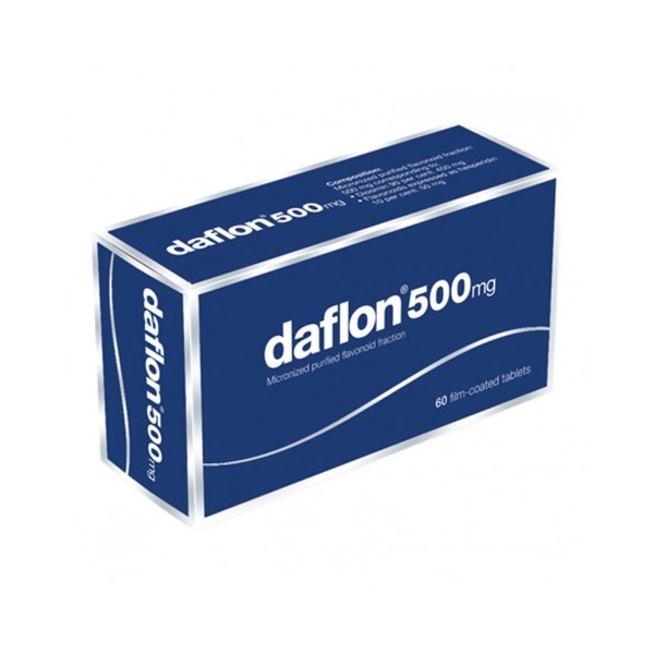 DAFLON 60CPR RIVSTITE 500MG