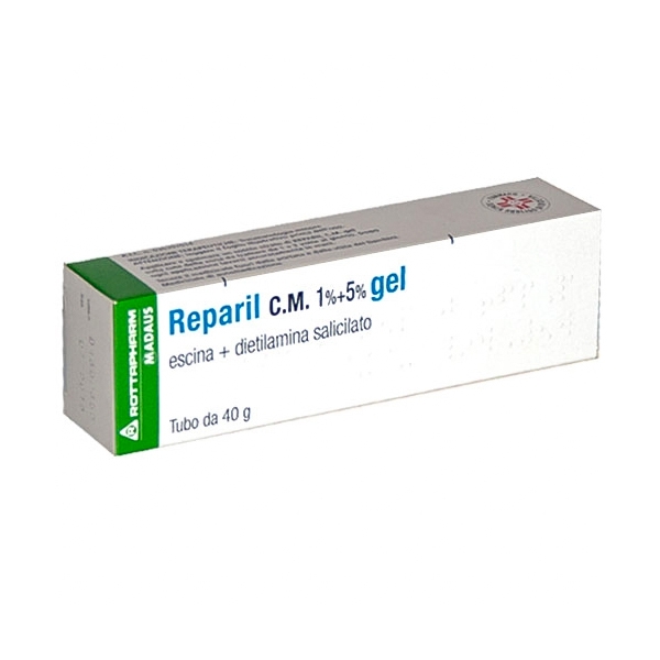 REPARIL GEL CM 40G 1%+5%